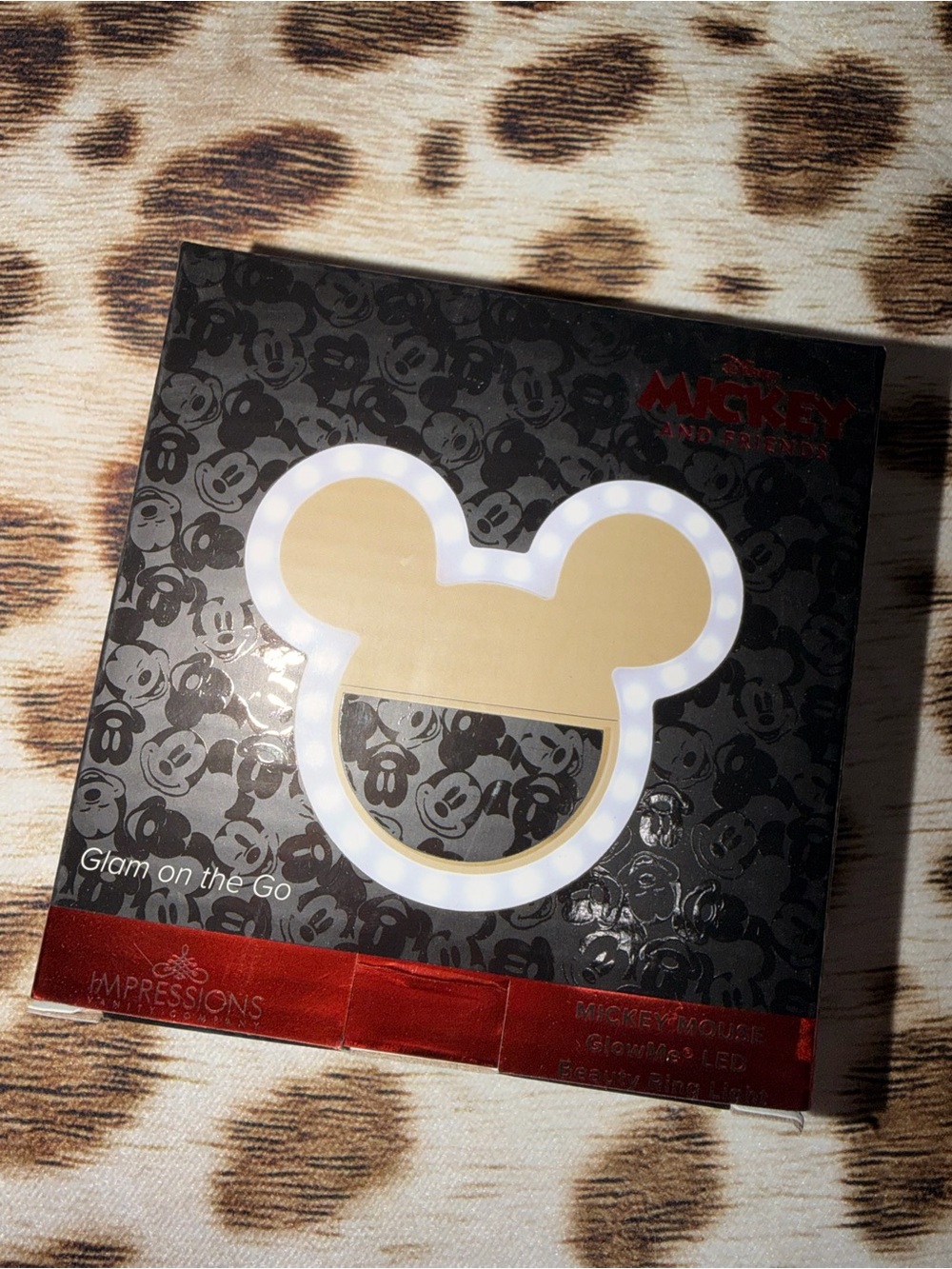 Impressions Vanity Disney Mickey Bundle ✨ LED Phone Ring Light + Makeup Mirror